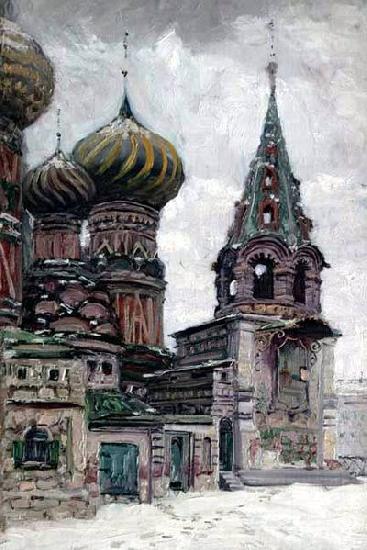 Nikolay Nikanorovich Dubovskoy St. Basil's Cathedral china oil painting image